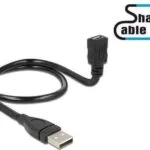 DeLock Μετατροπέας USB-A male σε USB-A female 1τμχ 83922