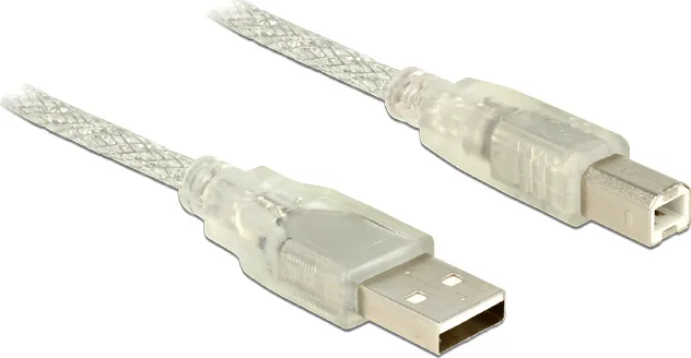 20170629134114_delock_usb_2_0_cable_usb_a_male_usb_b_male_1m_83892.jpeg DeLock USB 2.0 Cable USB-A male - USB-B male Διάφανο 1m 83892 - Image 1