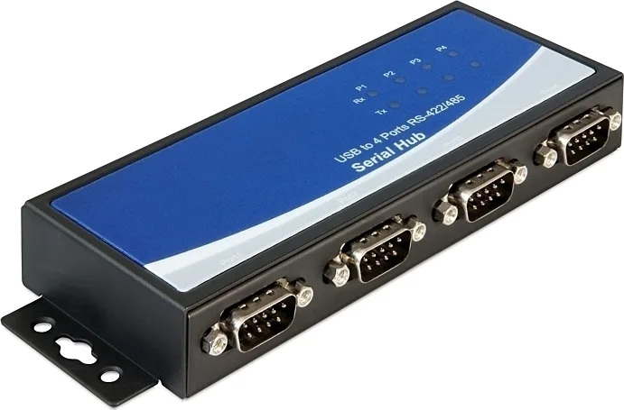 20170711094747_delock_usb_b_female_4x_serial_female_87587.jpeg DeLock Μετατροπέας USB-B female σε Serial female 1τμχ 87587 - Image 1