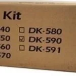 Kyocera DK-590 Γνήσιο Drum Laser Εκτυπωτή Μαύρο 200000 Σελίδων 302KV93017