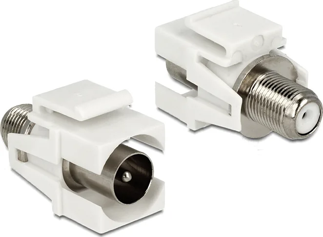 20171018112838_delock_coaxial_male_f_connector_female_86335.jpeg DeLock Coaxial male - F-Connector female (86335) - Image 1