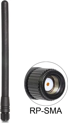20171018142626_delock_zigbee_88688.jpeg DeLock ZigBee (88688) Εσωτερική/Εξωτερική Κεραία WiFi Πανκατευθυντική 2dBi με σύνδεση RP-SMA - Image 1