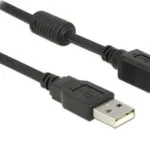 DeLock USB 2.0 Cable USB-A male - USB-B male 1m (83566)