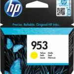 HP 953 Γνήσιο Μελάνι Εκτυπωτή InkJet Κίτρινο (F6U14AE)