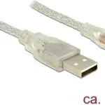 DeLock Regular USB 2.0 to micro USB Cable Γκρι 1.5m (83899)