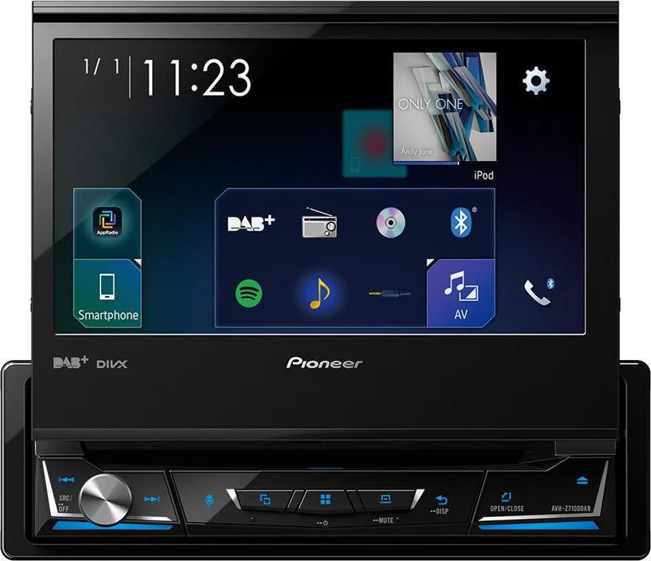 20190401130031_pioneer_avh_z7200dab.jpeg Pioneer Ηχοσύστημα Αυτοκινήτου 1DIN (Bluetooth/USB) AVH-Z7200DAB - Image 1
