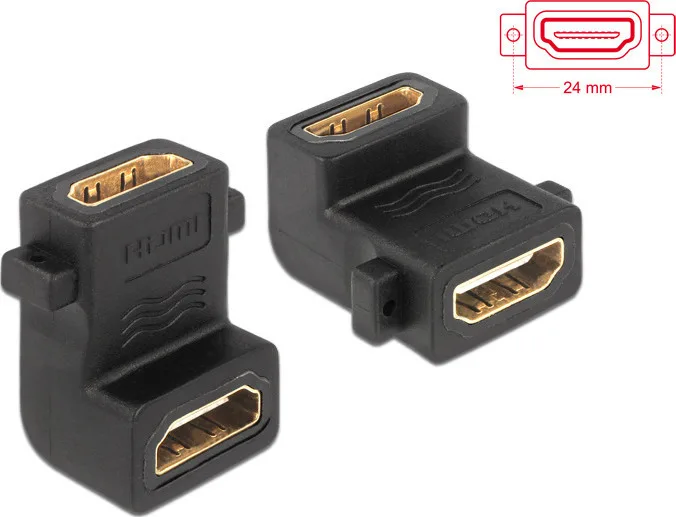20190403143656_delock_hdmi_female_hdmi_female_65510.jpeg DeLock Μετατροπέας HDMI female σε HDMI female 1τμχ 65510 - Image 1