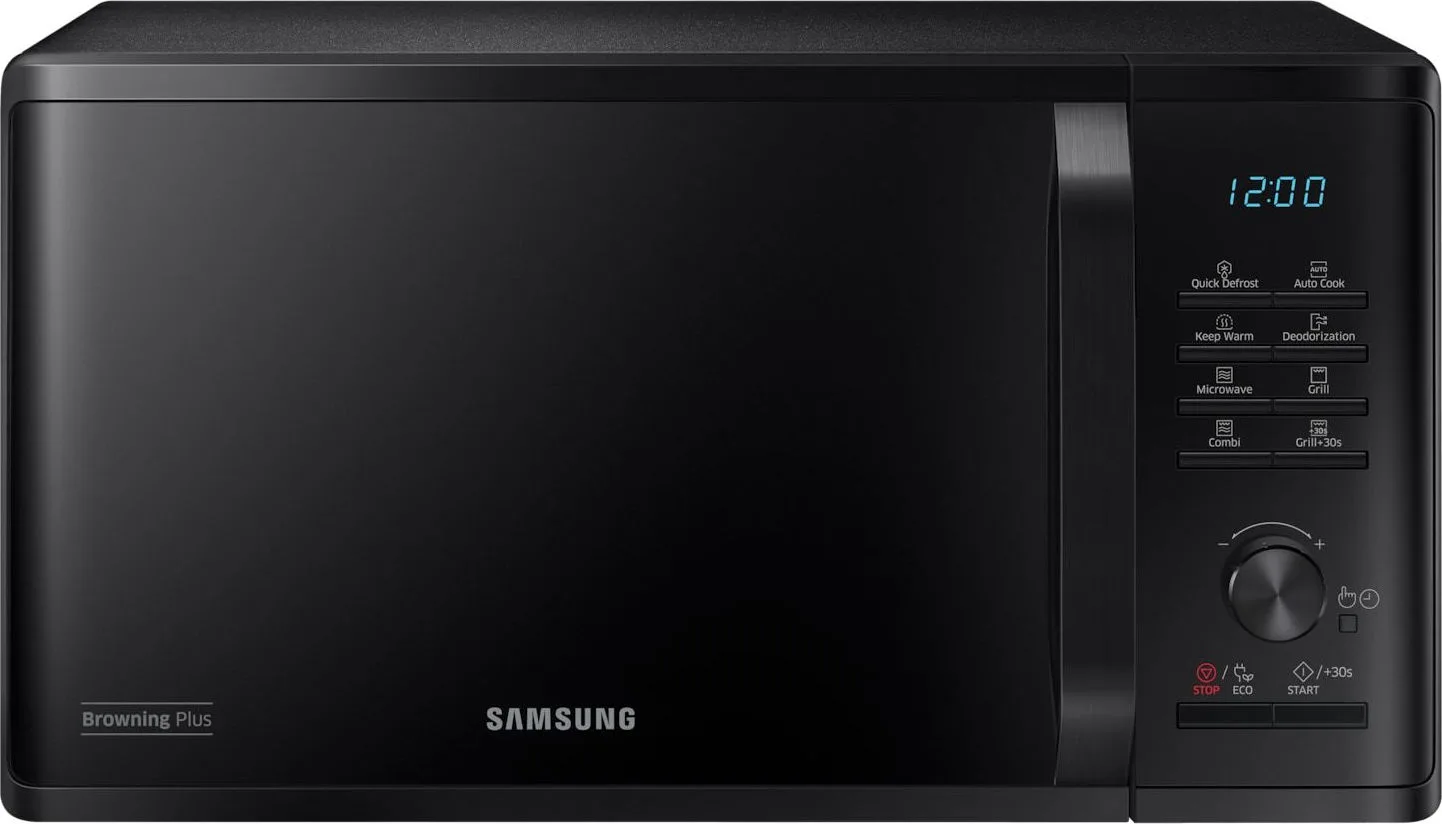 20190710154319_samsung_mg23k3515ak.jpeg Samsung MG23K3515AK MG23K3515AK/OL Φούρνος Μικροκυμάτων με Grill 23lt Μαύρος - Image 1