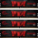G.Skill Aegis DDR4 32GB RAM με 4x8GB Modules και Ταχύτητα 3200 για Desktop F4-3200C16Q-32GIS