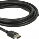 DeLock HDMI 2.1 Ultra High Speed 48Gbps 4K 120Hz HDR VRR Cable HDMI male - HDMI male 5m Μαύρο 85296