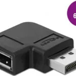 DeLock Μετατροπέας DisplayPort male σε DisplayPort female (66297)
