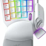 Razer Tartarus Pro Gaming KeyPad με Razer Analog Optical διακόπτες και RGB φωτισμό (Αγγλικό US) Mercury White