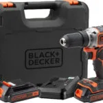 Black & Decker BL186KB Δραπανοκατσάβιδο Μπαταρίας Brushless 18V 2x1.5Ah