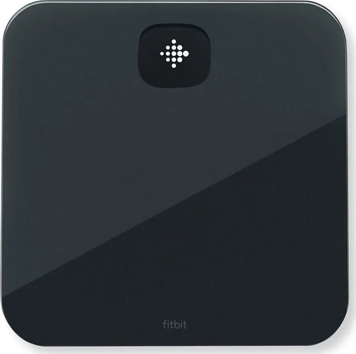 20200214122507_fitbit_aria_air_black.jpeg Fitbit Aria Air Smart Ζυγαριά 180kg με Λιπομετρητή & Bluetooth Μαύρη - Image 1