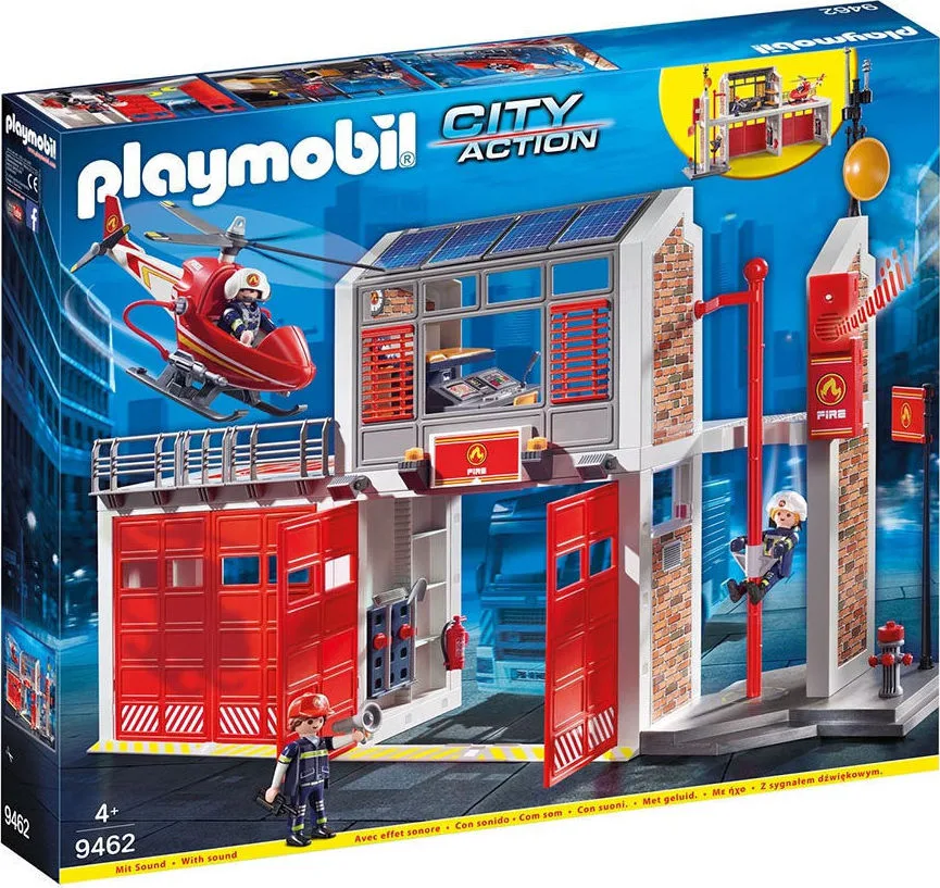 20200218135116_playmobil_city_action_great_fire_station.jpeg Playmobil City Action Great Fire Station για 4 ετών 9462 - Image 1