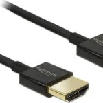 DeLock HDMI 2.0 Premium High Speed 4K 60Hz HDR Cable HDMI male - HDMI male 4.5m Μαύρο 84775