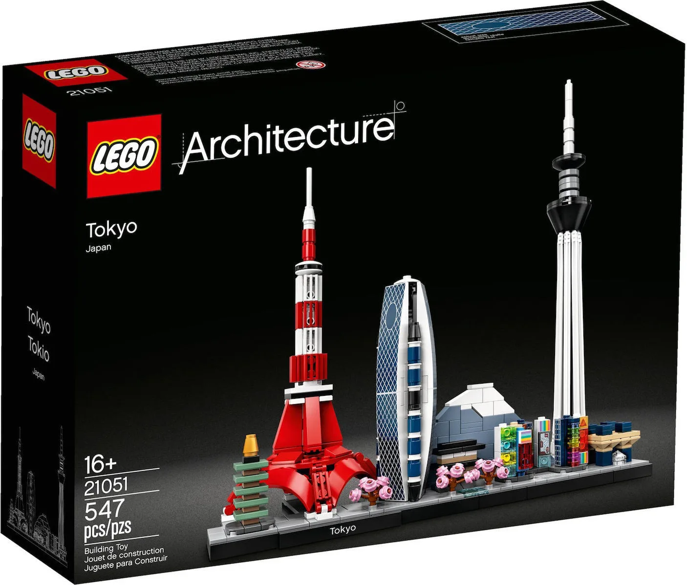 20200320103604_lego_architecture_tokyo_21051.jpeg LEGO Architecture Tokyo για 16+ Ετών 21051 - Image 1