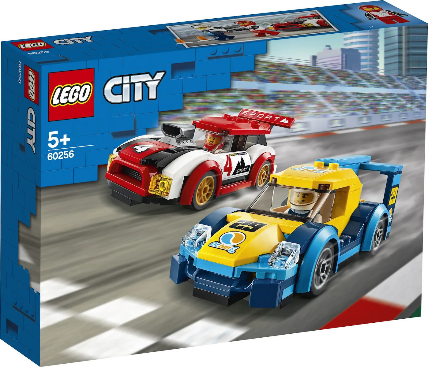 20200526151508_lego_city_racing_cars_60256.jpeg LEGO City Racing Cars για 5+ Ετών 190τμχ 60256 - Image 1
