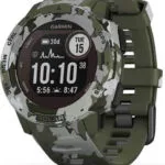 Garmin Instinct Solar 45mm Αδιάβροχο Smartwatch με Παλμογράφο (Lichen Camo)