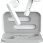 Trust Primo Touch Earbud Bluetooth Handsfree Ακουστικά με Θήκη Φόρτισης Λευκά