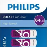 Philips Vivid Edition 64GB USB 2.0 Stick Μωβ