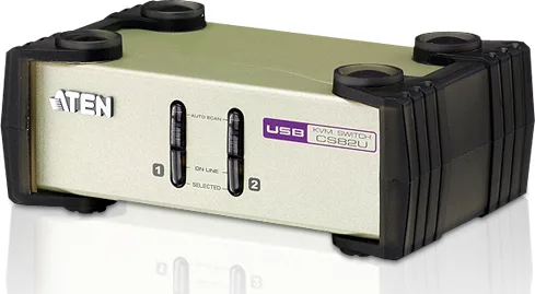 20200731143511_aten_2_port_ps_2_usb_vga_kvm_switch.jpeg Aten 2-Port PS/2-USB VGA KVM Switch - Image 1