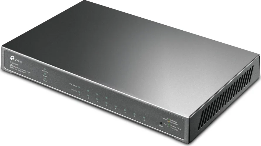 20201127152124_9518c4f4.jpeg TP-LINK TL-SG2008P v1 Managed L2 PoE+ Switch με 8 Θύρες Ethernet - Image 1