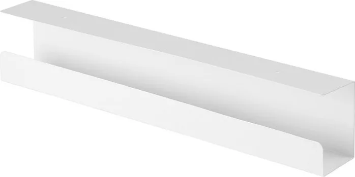 20201203150731_value_cable_cover_organizer_under_desk_mount_steel_white_17_99_1316.jpeg Value Κανάλι Καλωδίων από Μέταλλο Cover Organizer (Under Desk Mount) Steel Λευκό 17.99.1316 0.6m - Image 1