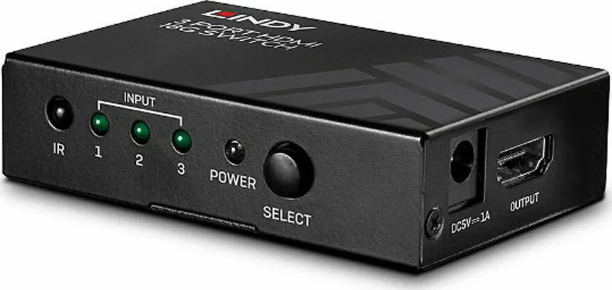20210114092920_lindy_selector_hdmi_3_port_38232.jpeg Lindy Selector 3 Port HDMI Splitter 38232 - Image 1