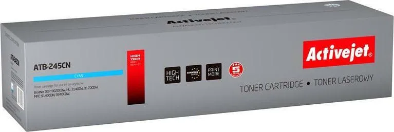 20210119145349_active_jet_symvato_toner_brother_tn_245c.jpeg Active Jet Συμβατό Toner για Laser Εκτυπωτή Brother TN-245C 2200 Σελίδων Κυανό - Image 1
