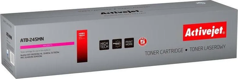20210119145414_active_jet_symvato_toner_brother_tn_245m.jpeg Active Jet Συμβατό Toner για Laser Εκτυπωτή Brother TN-245M 2200 Σελίδων Ματζέντα - Image 1