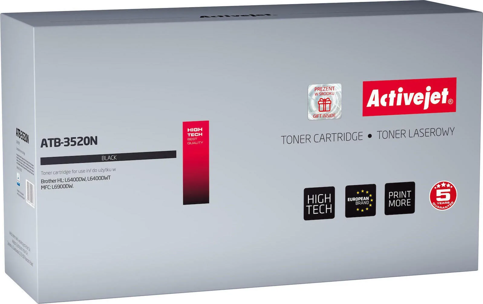 20210119150314_active_jet_symvato_toner_brother_tn_3520.jpeg Active Jet Συμβατό Toner για Laser Εκτυπωτή Brother TN-3520BK 20000 Σελίδων Μαύρο - Image 1