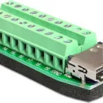 DeLock Adapter HDMI female to Terminal Block 20pin (65168)
