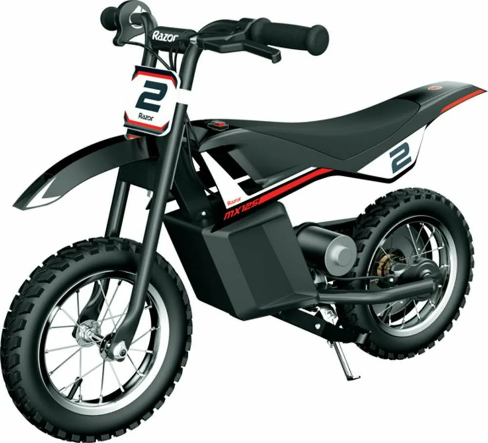 20210219155141_mx125_dirt_rocket_1_rzr_mx125_b_black.jpeg Παιδική Μηχανή Dirt Rocket MX125 Ηλεκτροκίνητη 12 Volt Μαύρη - Image 1