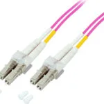 Good Connections Καλώδιο Οπτικής Ίνας LC-LC 1m Ροζ LW-801LC4