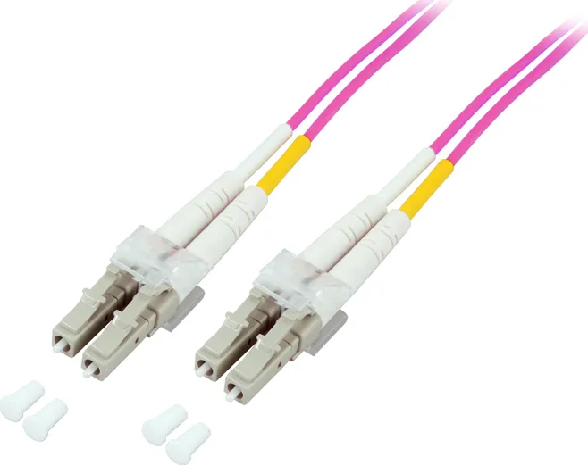 Good Connections Καλώδιο Οπτικής Ίνας LC-LC 1m Ροζ LW-801LC4 - Image 1