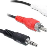 DeLock Καλώδιο Ήχου 3.5mm male - RCA male Μαύρο 3m 84942
