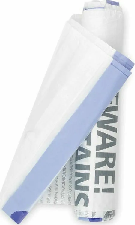 20210303112307_d79f7f9e.jpeg Brabantia Σακούλες Απορριμάτων Χωρητικότητας 50lt με Κορδόνι Type H 647039 10τμχ Λευκές - Image 1