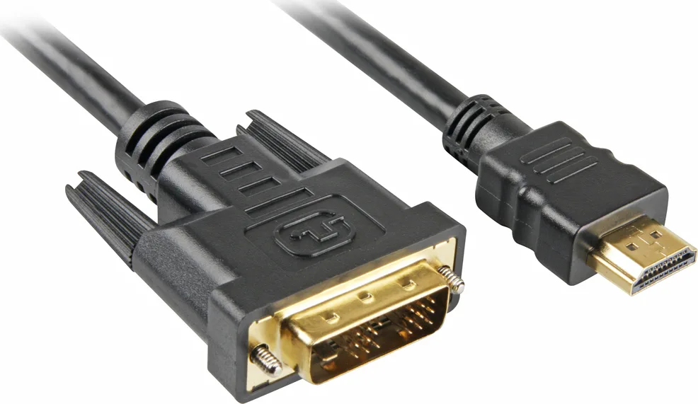 20210309092810_sharkoon_cable_dvi_d_male_hdmi_male_3m_bulk.jpeg Sharkoon Cable DVI-D male - HDMI male 3m (Bulk) - Image 1