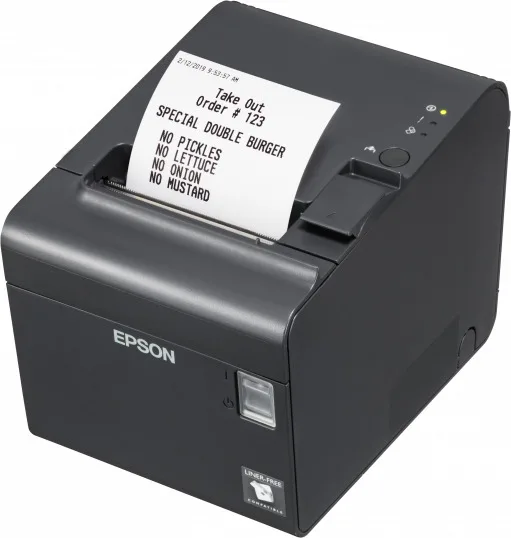 Epson TM-L90LF Εκτυπωτής Ετικετών Απευθείας Μεταφοράς USB, Serial 203 dpi C31C412682 - Image 1