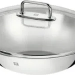 Zwilling J.A. Henckels Plus Wok από Ανοξείδωτο Ατσάλι Με Καπάκι 32cm 40992-332