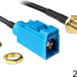 DeLock Καλώδιο SMA female - SMA female 0.20m 88583 1τμχ