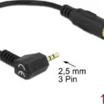 DeLock Μετατροπέας 2.5mm male σε 3.5mm female 1τμχ 65674