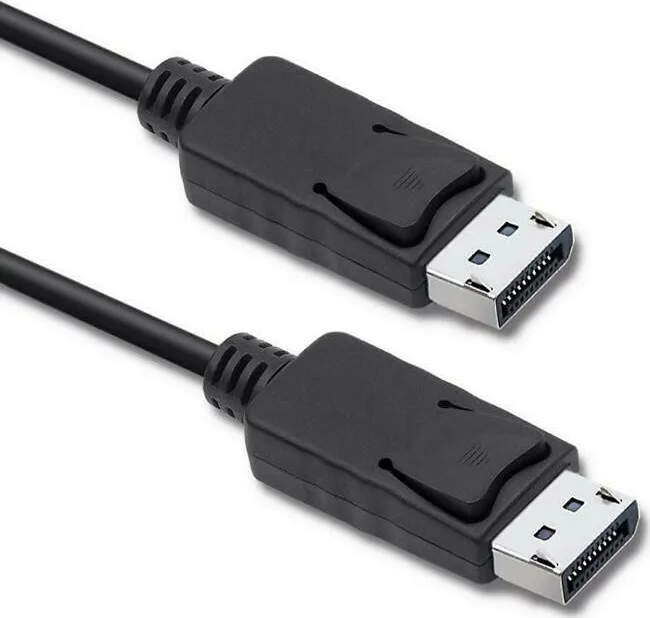 20210527161815_qoltec_cable_displayport_male_displayport_male_1_5m_mayro_50372.jpeg Qoltec Cable DisplayPort male - DisplayPort male 1.5m Μαύρο (50372) - Image 1