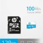 HP microSDXC 128GB U1 UHS-I με αντάπτορα
