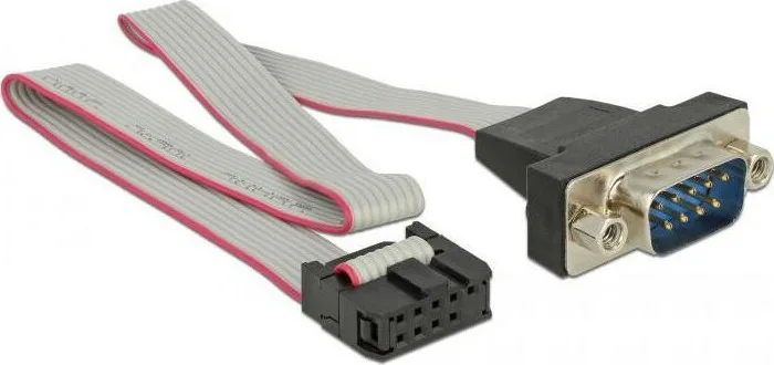 20210629142859_delock_rs_232_serial_pin_header_kalodio_rs232_9_pin_male_se_de_9.jpeg DeLock Rs 232 Serial Pin Header Καλώδιο RS232 9-pin male σε DE-9 - Image 1