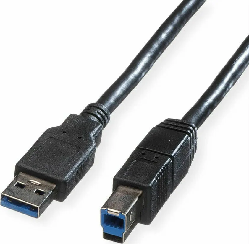 20210727171506_roline_usb_3_1_cable_usb_a_male_usb_b_male_1_8m_11_02_8870.jpeg Roline USB 3.1 Cable USB-A male - USB-B male 1.8m (11.02.8870) - Image 1
