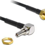 DeLock Καλώδιο Κεραίας WiFi RP-SMA Male - CRC-9 male 0.2m (88465)
