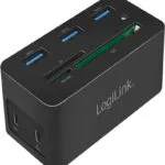 LogiLink USB-C Docking Station με HDMI 4K PD Ethernet Μαύρο (UA0370)