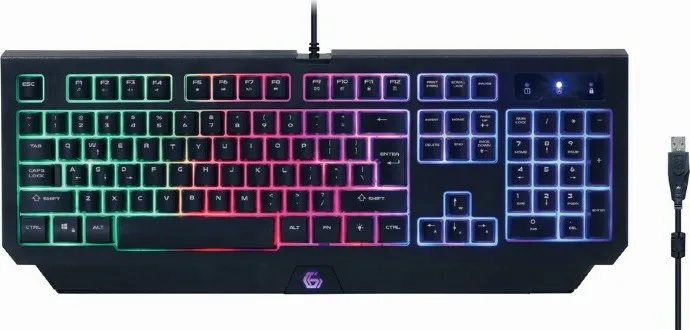 20210909121538_520aa49e.jpeg Gembird Phantom Gaming Πληκτρολόγιο με RGB φωτισμό (Αγγλικό US) - Image 1